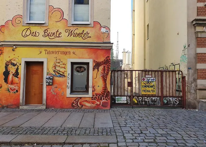 Apartament Oder Dresden-neustadt Inkl Parkplatz Mit Balkon Oder Terrasse Drezno